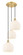 Ballston LED Pendant in Satin Gold (405|113B3PSGG121710WV)