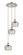 Ballston Three Light Pendant in Polished Nickel (405|113B3PPNG92)