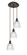 Ballston Three Light Pendant in Oil Rubbed Bronze (405|113B3POBG382)