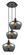 Ballston LED Pendant in Matte Black (405|113B3PBKG93L)