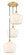Ballston LED Pendant in Brushed Brass (405|113B3PBBG65412)