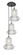 Ballston LED Pendant in Black Antique Brass (405|113B3PBABG212)