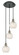 Ballston Three Light Pendant in Black Antique Brass (405|113B3PBABG12166WM)