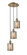Ballston Three Light Pendant in Antique Brass (405|113B3PABG116)
