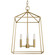 Fair Oaks Four Light Pendant in Luxe Gold (47|13096)