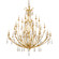 Prosecco 24 Light Chandelier in Gold Leaf (68|293724GL)