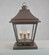 Forte Three Light Pier Mount in Dark Copper (265|8831PIERDCC)