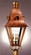 Percy Three Light Post Mount in Antique Copper (265|43012ACC)