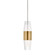 Lassell LED Pendant in Natural Brass (182|SLPD395MP27NB)