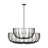 Sanchi LED Chandelier in Aged Iron (182|SLCH33127AI)