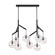 Sedona LED Chandelier in Nightshade Black (182|700SDNMPL2CBLED927)
