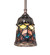 Tiffany Peacock Feather One Light Mini Pendant in Mahogany Bronze (57|81430)