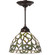 Grand Tulip Medallion One Light Mini Pendant in Mahogany Bronze (57|159546)