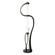 Pulse LED Floor Lamp in Ink (39|241100LED89ZM0776)