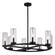 Grantley Eight Light Chandelier in Matte Black (63|H0291)