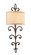 Crawford Two Light Wall Sconce in Heritage Bronze (67|B3172HBZ)
