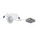 LED M-Curve LED Downlight in Matte Powder White (167|NMC4RTWMPW)
