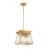 Lucian One Light Pendant in Brushed Brass (78|AC11851BB)