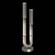 Antonia LED Table Lamp in Ombre Silver/Nickel/No Parchment (48|923010720ST)