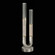 Antonia LED Table Lamp in Silver Leaf/Brass/Smoke (48|923010412ST)