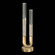 Antonia LED Table Lamp in Gold Leaf/Nickel/Smoke (48|923010322ST)