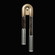 Antonia LED Wall Sconce in Soft Gold Leaf/Nickel/Charcoal (48|922750521ST)