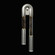 Antonia LED Wall Sconce in Silver Leaf/Brass/Charcoal (48|922750411ST)