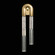 Antonia LED Wall Sconce in Gold Leaf/Nickel/Smoke (48|922550322ST)