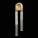 Antonia LED Wall Sconce in Gold Leaf/Brass/Smoke (48|922550312ST)