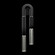 Antonia LED Wall Sconce in Black/Nickel/No Parchment (48|922550120ST)