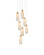 Parish Seven Light Pendant in White/Antique Brass/Silver (142|90001187)