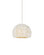 Virtu One Light Pendant in Natural/Silver (142|90001177)