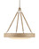 Hopscotch One Light Chandelier in Natural/Frosted White/Beige/Sugar White (142|90001148)
