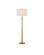 Mitford One Light Floor Lamp in Natural (142|80000147)