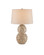 Barnacle Collection One Light Table Lamp in Ivory/Brown (142|60000921)