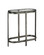 Acea Side Table in Graphite/Clear (142|40000159)