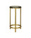 Acea Drinks Table in Gold/Clear (142|40000154)