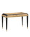 Kallista Collection Writing Desk in Taupe/Caviar Black/Polished Brass/Black (142|30000272) Kallista Collection Writing Desk in Taupe/Caviar Black/Polished Brass/Black (142|30000272)