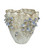 Black Forest Mushrooms Vase in Cream/Reactive Blue (142|12000827)