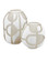 Art Decortif White Vase Set of 2 Vase Set of 2 in Opaque White/Clear Matte (142|12000814)