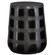 Patchwork Garden Stool in Matte Black (52|22987)