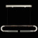 Antonia LED Linear Pendant in Silver Leaf/Nickel/Charcoal (48|924140421ST)
