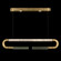 Antonia LED Linear Pendant in Gold (48|924140312ST)