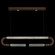 Antonia LED Linear Pendant in Bronze/Brass/Smoke (48|924140212ST)