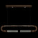 Antonia LED Linear Pendant in Bronze/Brass/Charcoal (48|924140211ST)