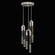 Antonia LED Pendant in Silver Leaf/Brass/Charcoal (48|923840411ST)