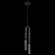 Antonia LED Pendant in Black/Nickel/No Parchment (48|923340120ST)