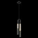 Antonia LED Pendant in Black/Brass/Smoke (48|923340112ST)