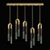 Antonia LED Linear Pendant in Gold Leaf/Brass/Charcoal (48|923140311ST)