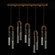 Antonia LED Linear Pendant in Bronze/Brass/Charcoal (48|923140211ST)